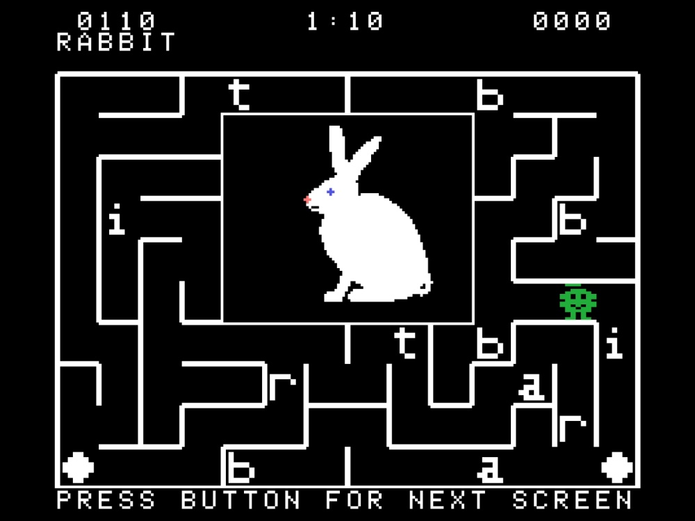 Gameplay of Alphabet Zoo for Colecovision